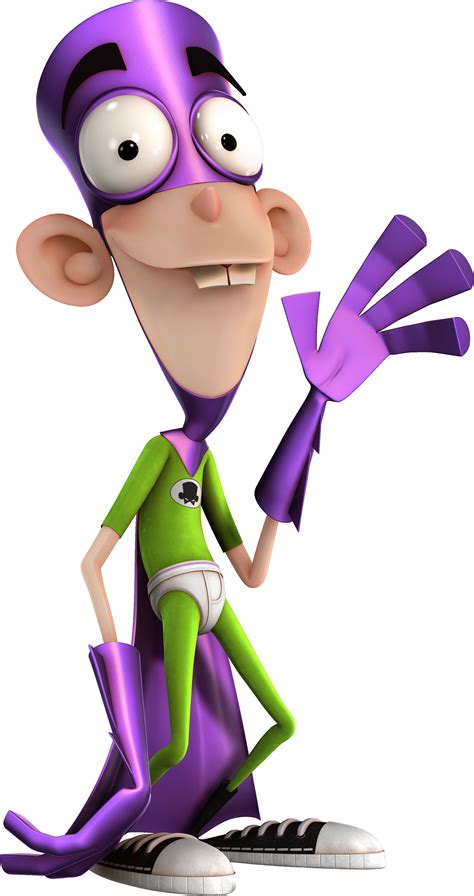 Fanman is a character who appeared in "Fanboy". . Fanboy and chum chum characters